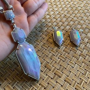 Kendra Scott Necklace & Earring Set